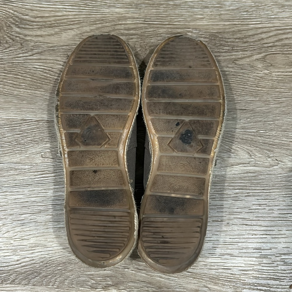 Bettye Muller Freestyle Espadrille Platform Slip Ons size 38 (7.5) - Picture 6 of 8